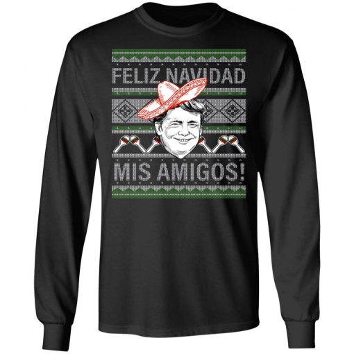 Trump Feliz Navidad Ugly Christmas Sweater