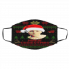 Marie Curiestmas Marie Curie Ugly Christmas face mask