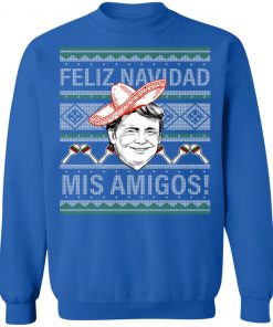 Trump Feliz Navidad Ugly Christmas Sweater