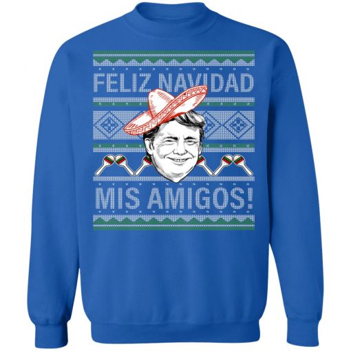 Trump Feliz Navidad Ugly Christmas Sweater