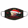 Mao Merry Ugly Christmas face mask