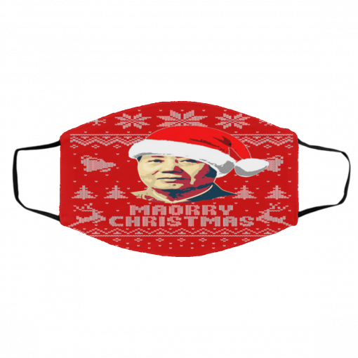 Mao Maorry Ugly Christmas face mask