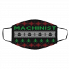 Machinist Knit Ugly Christmas face mask