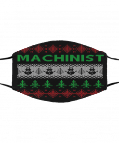 Machinist Knit Ugly Christmas face mask