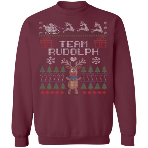 Team Rudolph Ugly Christmas Sweater