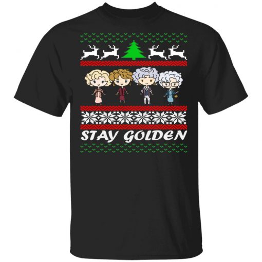 Stay Golden Ugly Christmas Sweater