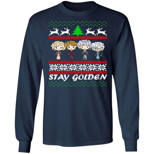 Stay Golden Ugly Christmas Sweater