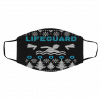 Lifeguard Swimming Ugly Christmas face mask