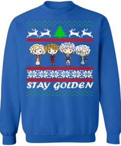 Stay Golden Ugly Christmas Sweater