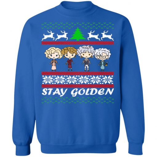 Stay Golden Ugly Christmas Sweater