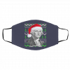 George Washington Ugly Christmas face mask