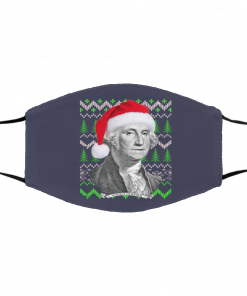 George Washington Ugly Christmas face mask