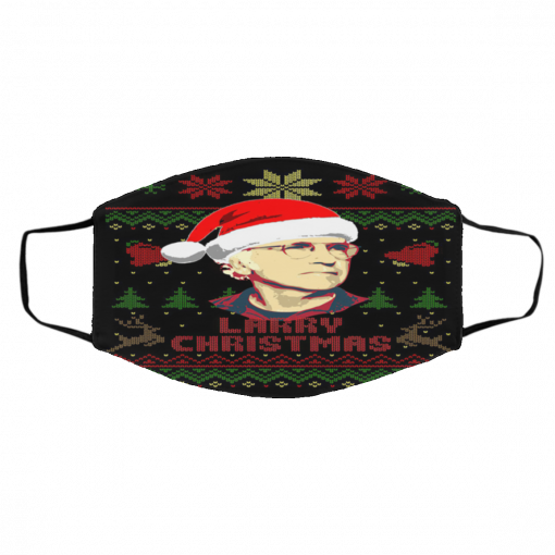 Larry David Ugly Christmas face mask