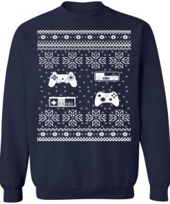 Retro Video Game Ugly Christmas Sweater