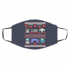 Retro Video Games Ugly Christmas face mask