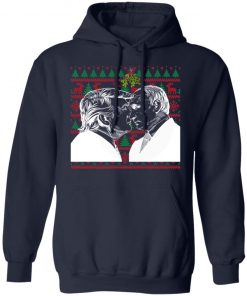 Putin Trump Mistletoe Ugly Christmas Sweater