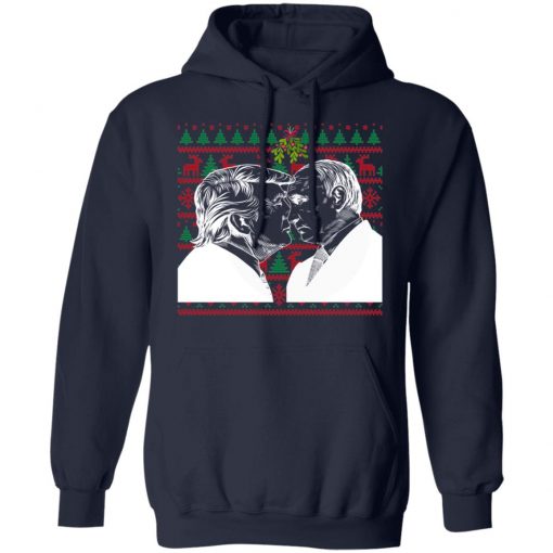 Putin Trump Mistletoe Ugly Christmas Sweater