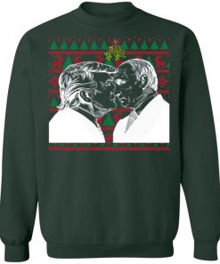 Putin Trump Mistletoe Ugly Christmas Sweater