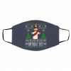 Jesus Birthday Boy Ugly Christmas face mask