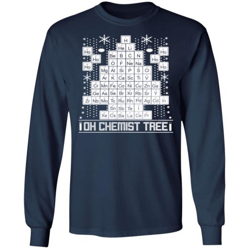 Oh Chemistry Tree Chemist Ugly Christmas Sweater