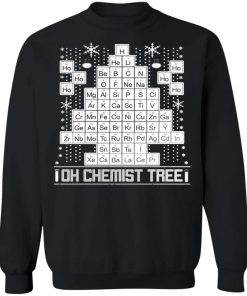 Oh Chemistry Tree Chemist Ugly Christmas Sweater