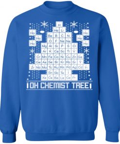 Oh Chemistry Tree Chemist Ugly Christmas Sweater