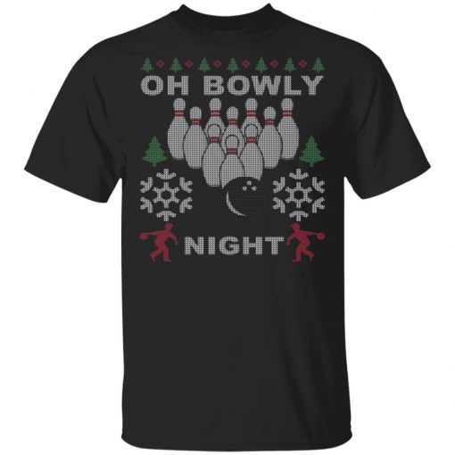 Oh Bowly Night Ugly Christmas Sweater