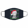 Abraham Lincoln Ugly Christmas face mask