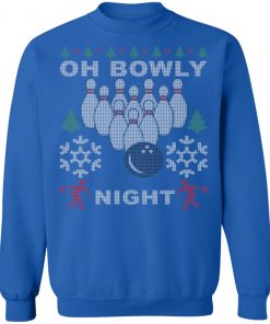 Oh Bowly Night Ugly Christmas Sweater