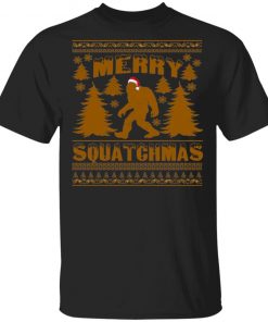 Merry Squatchmas Ugly Christmas Sweater