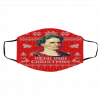 Julius Caesar Veni Vidi Ugly Christmas face mask