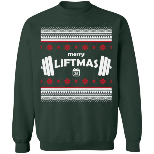 Merry Liftmas Ugly Christmas Ugly Christmas Sweater