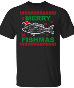 Merry Fishmas Ugly Christmas Sweater