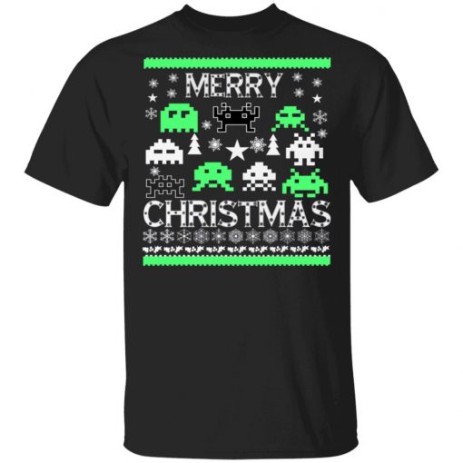 Merry Christmas Ugly Alien Ugly Christmas Sweater