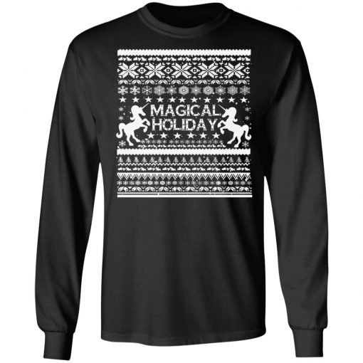 Magical Holiday Unicorn Ugly Christmas Sweater