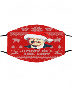 Jimmy Carter Jimmy All The Way Ugly Christmas face mask