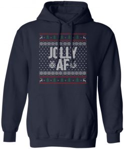 Jolly AF Ugly Christmas Sweater