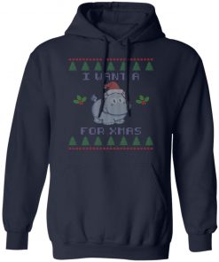 I Want A Hippopotamus For Christmas Ugly Christmas Sweater