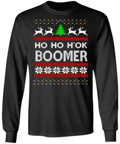 Ho Ho H'ok Boomer Ugly Christmas Sweatshirt