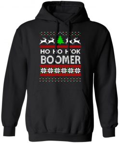 Ho Ho H'ok Boomer Ugly Christmas Sweatshirt