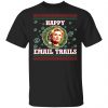 Hillary Happy Email Trails Ugly Christmas Sweater