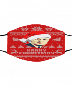 Harry S Truman Harry Ugly Christmas face mask