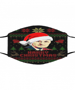 Harry Ugly Christmas Harry S Truman face mask