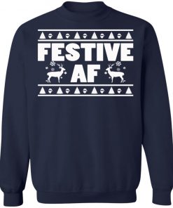 Festive AF Christmas Sweatshirt