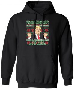 Fake News Trump Ugly Christmas Sweater