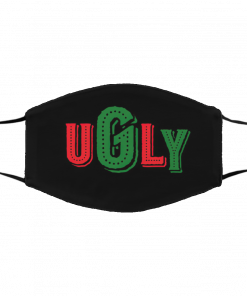 Funny Ugly Christmas face mask