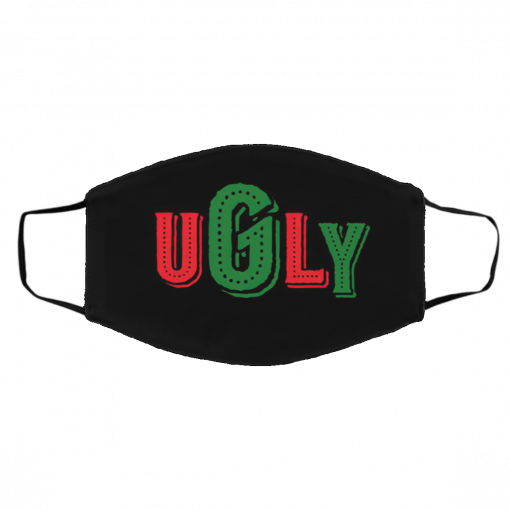 Funny Ugly Christmas face mask