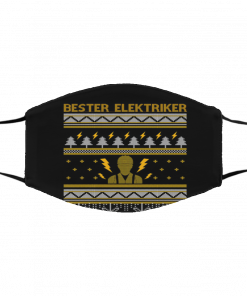 Elektriker Electronic Ugly Christmas face mask