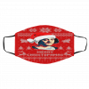 Christopher Columbus Merry Christophmas Ugly Christmas face mask