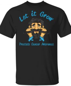 November Prostate Cancer Awareness Month Man with Mustache T-Shirt